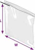 Reclosable Zipper Bag 2x3 Inches 4 Mil 1000/cs